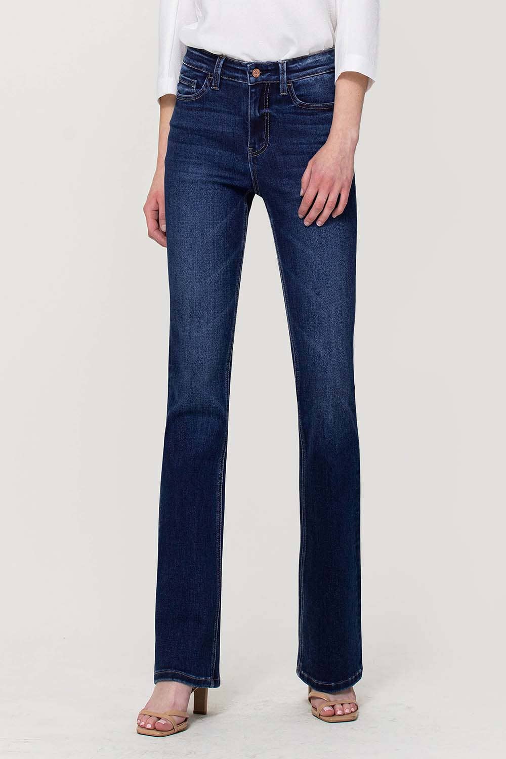 VERVET- HIGH RISE BOOTCUT JEANS