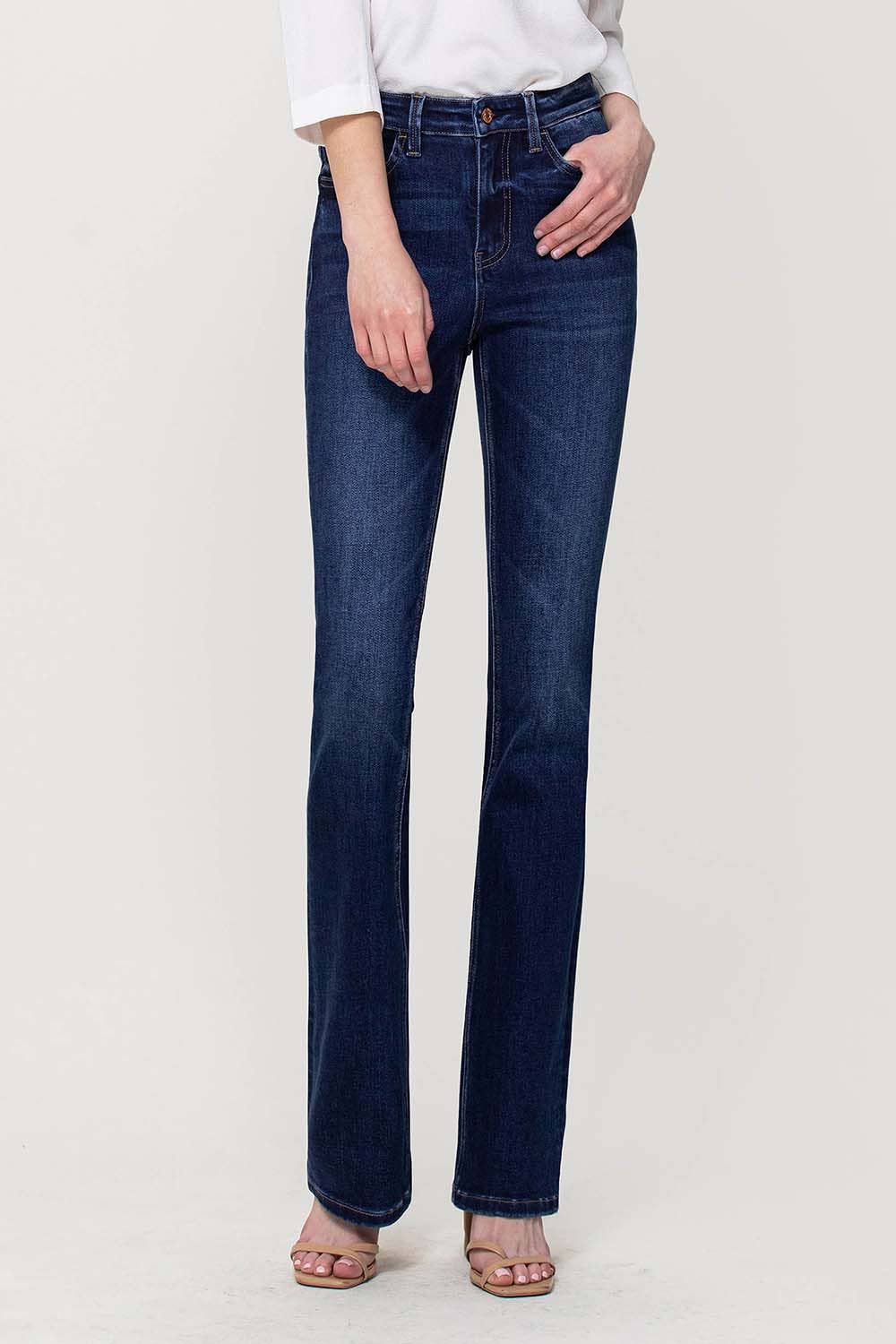 VERVET- HIGH RISE BOOTCUT JEANS